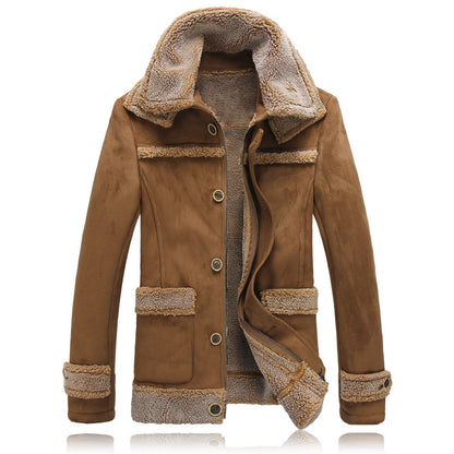 Men's Lapel Thick Warm Winter Jacket