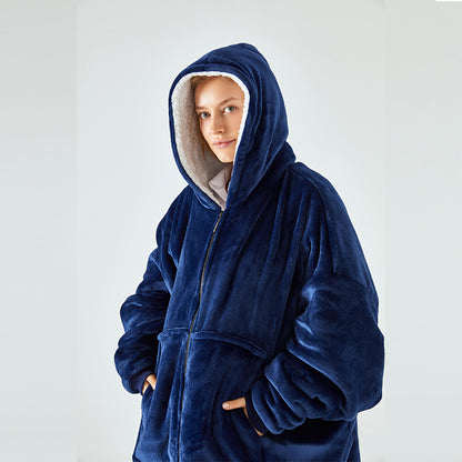 Unisex Hoodie Warm Winter Pullover Casual Home Top
