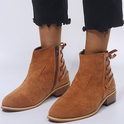 Woman Leopard Autumn Boots