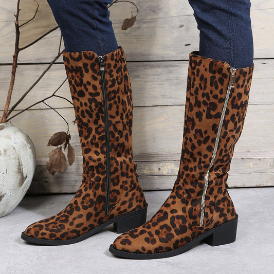 Plush Casual Tall Boots For Women