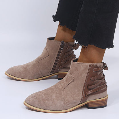 Woman Leopard Autumn Boots