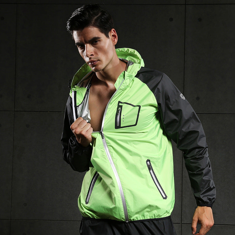 Men's Fitness Running Perspiration Sports Jacket