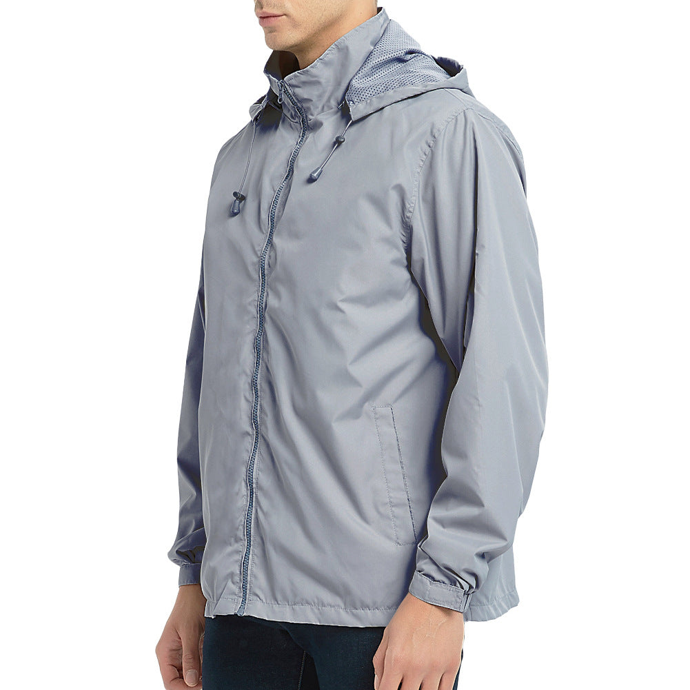 Men's Casual Outdoor Sports Hooded Jacket