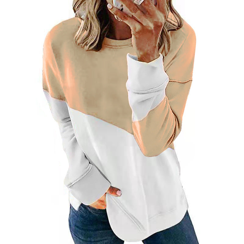 Women's Round Neck Loose Casual T-Shirt