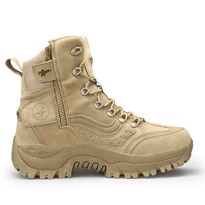 Men's Outdoor Rubber Sole Breathable Boots