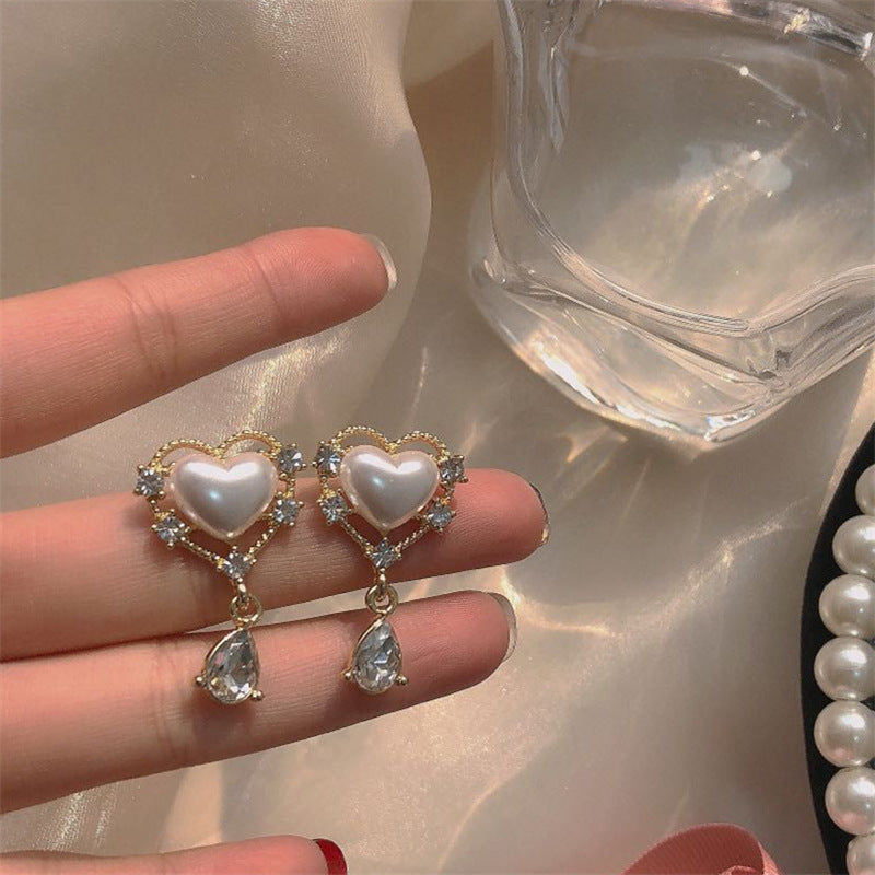 Love Drop Earrings Ear Clip