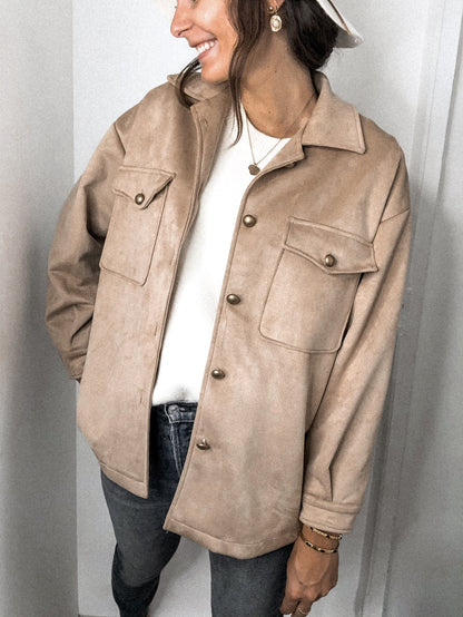 Women's Deerskin Fleece Jacket