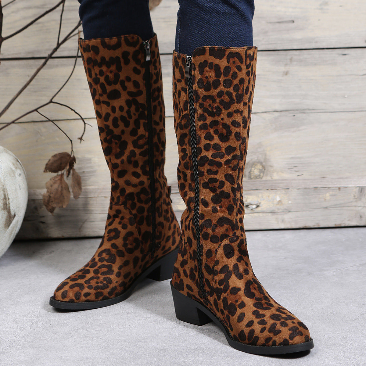 Plush Casual Tall Boots For Women