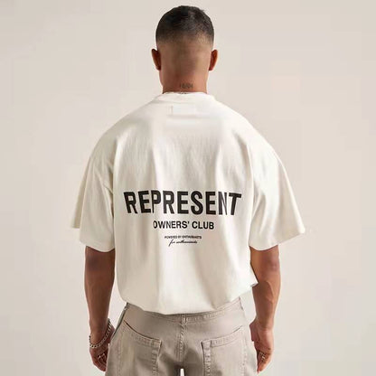 REPRESENT Unisex Casual Short Sleeve T-Shirt