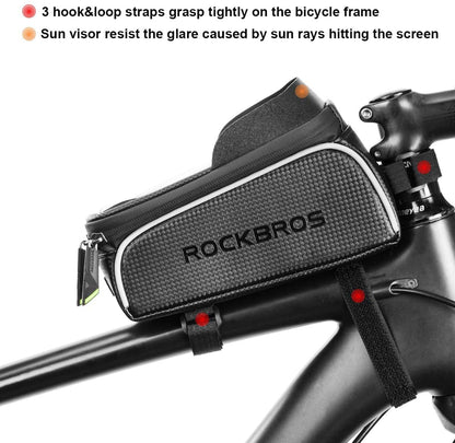 Bicycle Waterproof Bag Bicycle Mobile Phone Holder