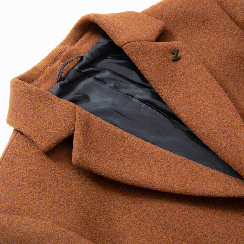 Men's Thickened Wool Slim Fit Jacket