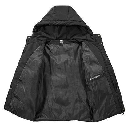 Unisex Hooded Padded Winter Jacket