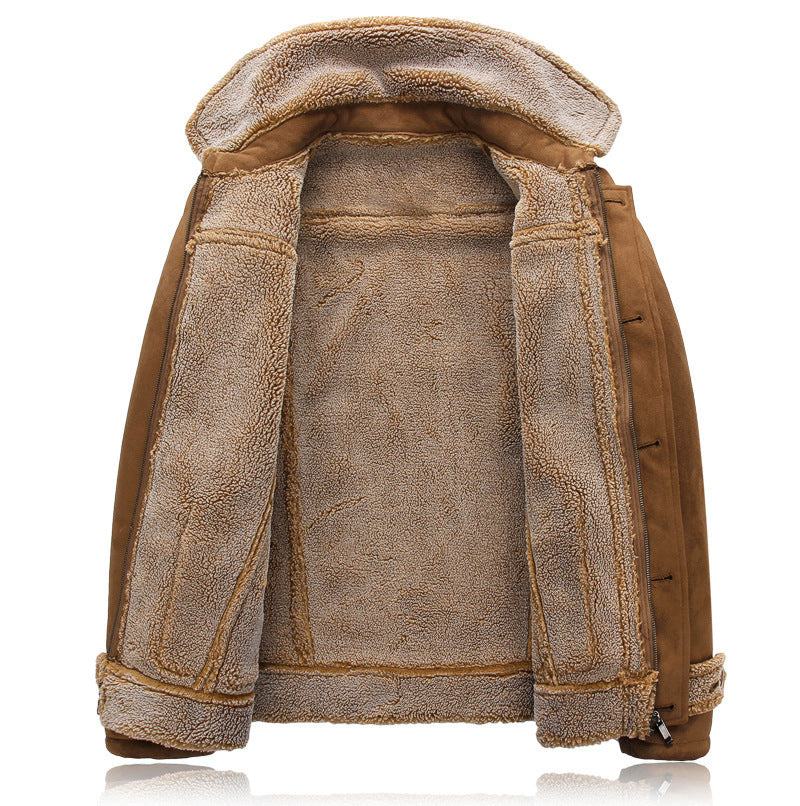 Men's Lapel Thick Warm Winter Jacket