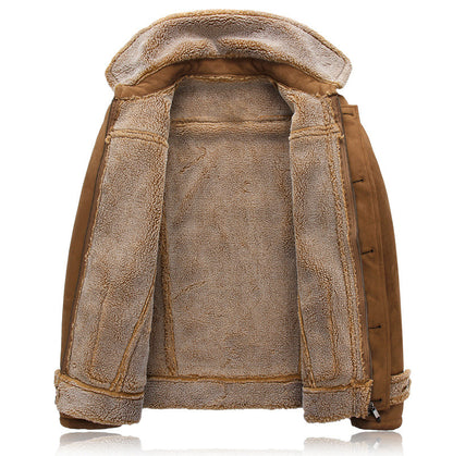 Men's Lapel Thick Warm Winter Jacket