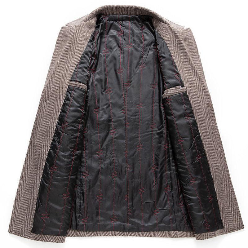 Men's Casual Slim Fit Cardigan Dress Jacket