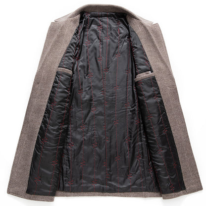 Men's Casual Slim Fit Cardigan Dress Jacket
