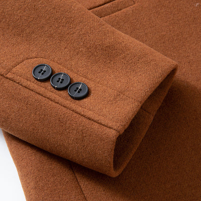 Men's Thickened Wool Slim Fit Jacket