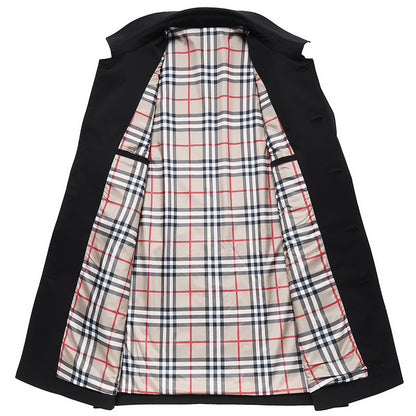 Men's Business Casual Plaid Jacket