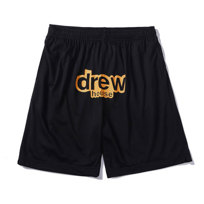 DREW Unisex Smiley Loose Casual Sports Shorts