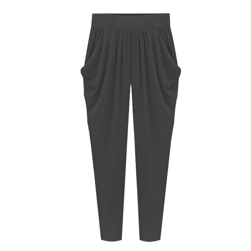 Women's Solid Color Loose Casual Pants