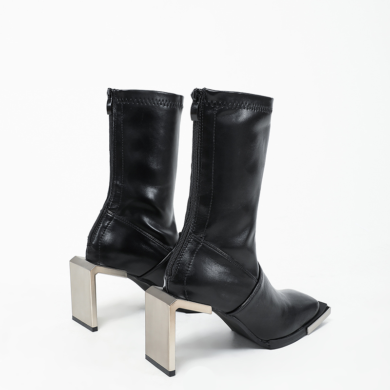 Metal Design Modern Boots For Women