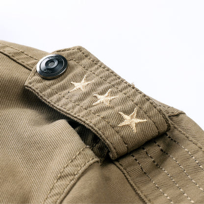 Men's Stand Collar Casual Outdoor Jacket