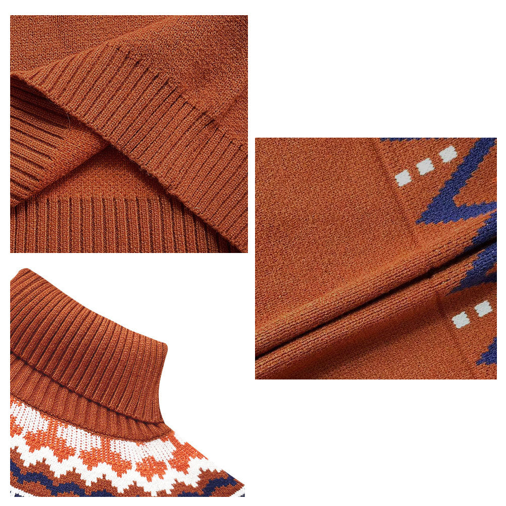 Women's Ethnic Pattern Knit Sweater