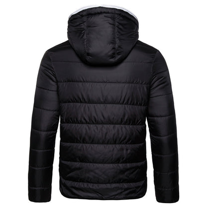 Hooded Regular Fit Cotton Jacket For Men