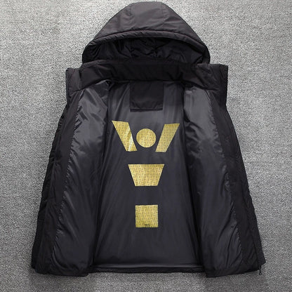 Winter Men's Hooded Outdoor Jacket