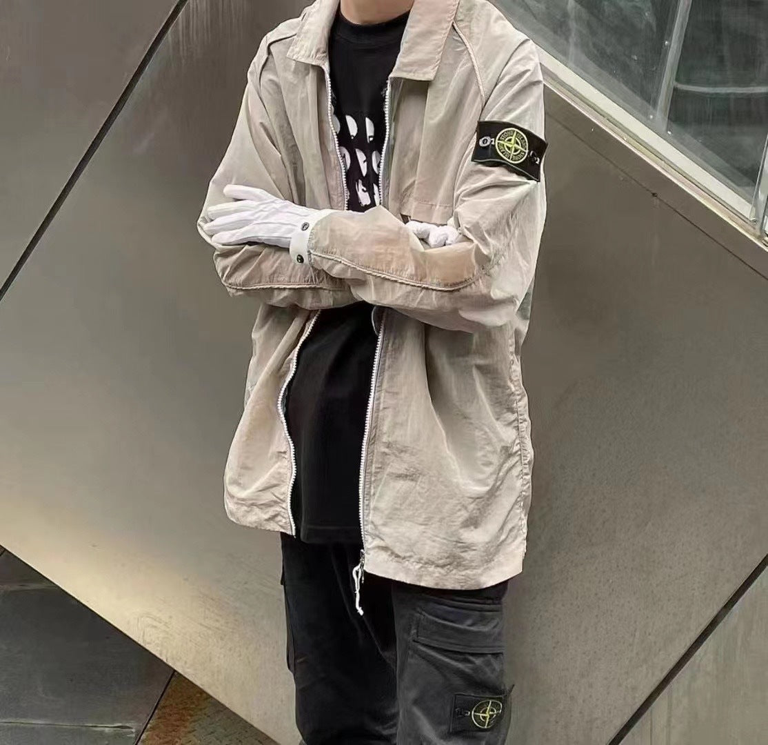 Stone Island Women's Reflective Zip Track Jacket