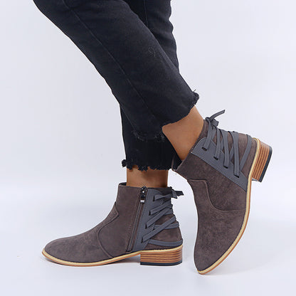 Woman Leopard Autumn Boots