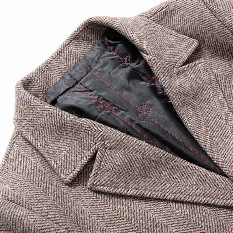 Men's Casual Slim Fit Cardigan Dress Jacket