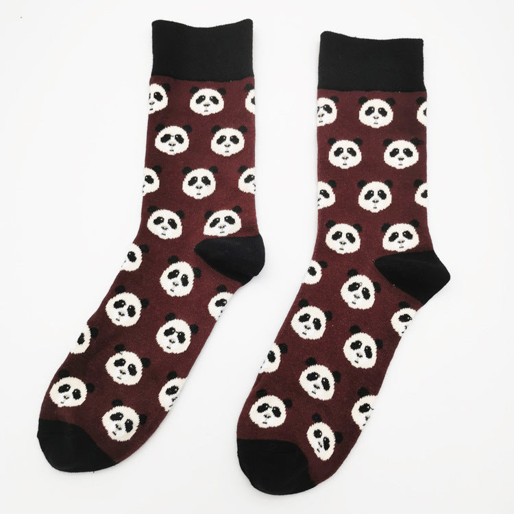 Unisex Panda Print Socks