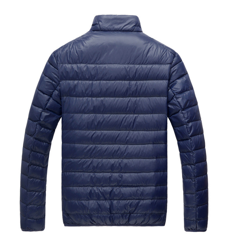 Men's Outdoor Stand Collar Warm Down Jacket