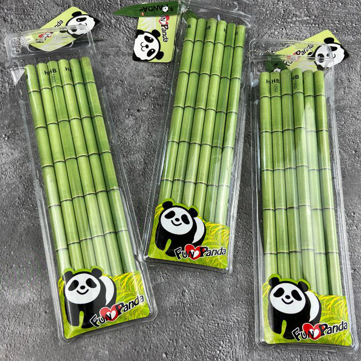 Panda Bamboo HB Pencil Gift Souvenir