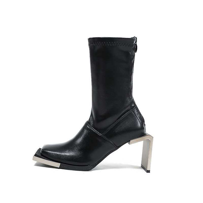 Metal Design Modern Boots For Women