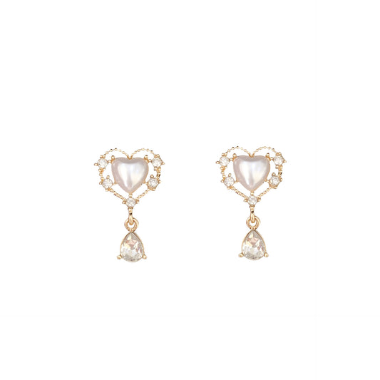 Love Drop Earrings Ear Clip