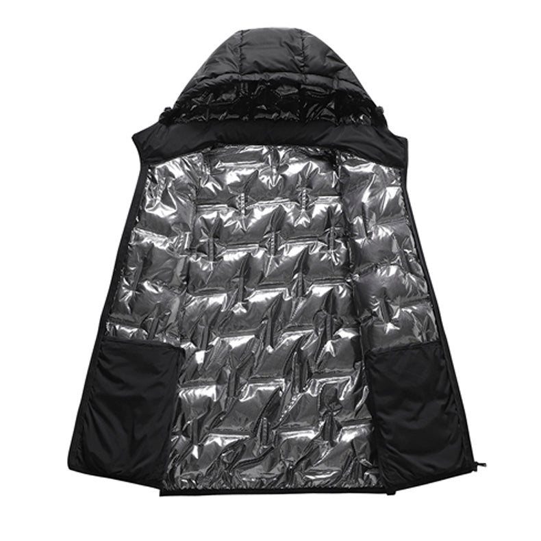 Men's Hooded Down Jacket Winter Jacket