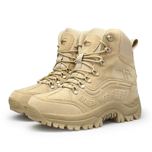 Men's Outdoor Rubber Sole Breathable Boots