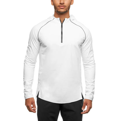 Men's Hooded Running Mountaineering Long Sleeve Sweatshirt