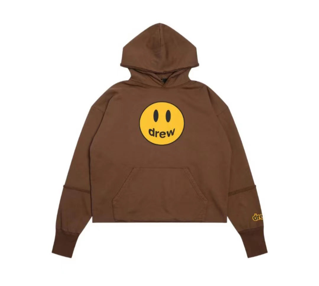 DREW Unisex Smiley Oversized Sports Hoodie