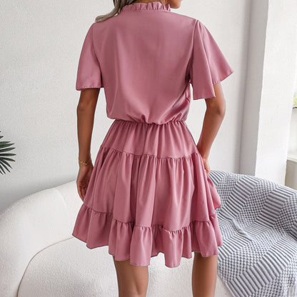 Casual Short Sleeve Summer Dress For Women