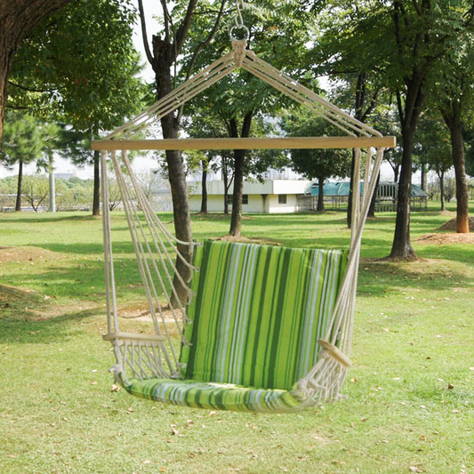 Cotton Canvas Hammock Outdoor sSwing Hammock Stand Swing Canvas Hanging Chair