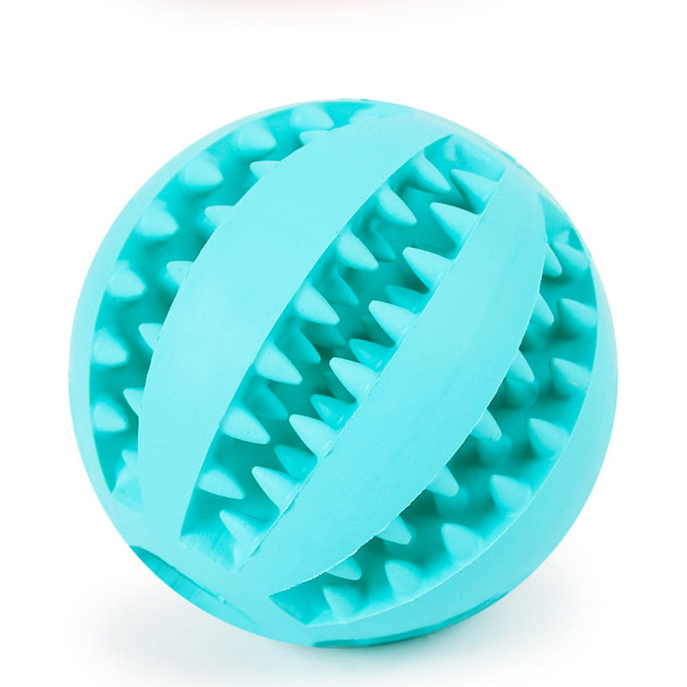 Dog Rubber Ball Pet Chewing Molar Snack Toy