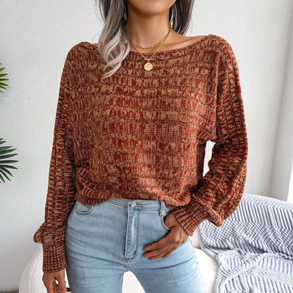 Casual Loose Off-Shoulder Sweater For Women
