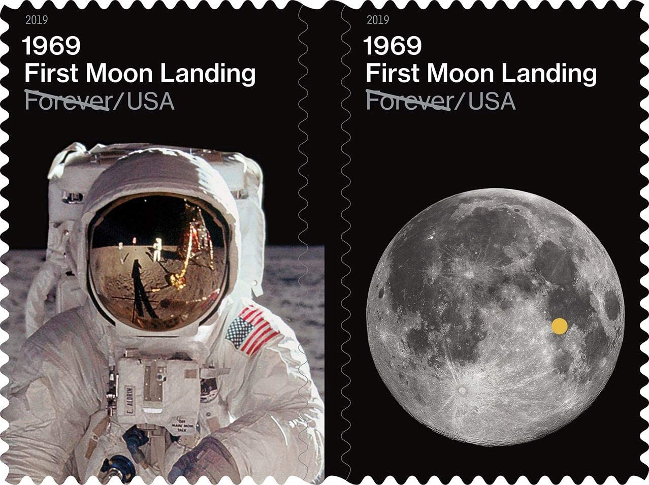 2019 1969 50th Anniversary of the Moon Landing Forever Stamps