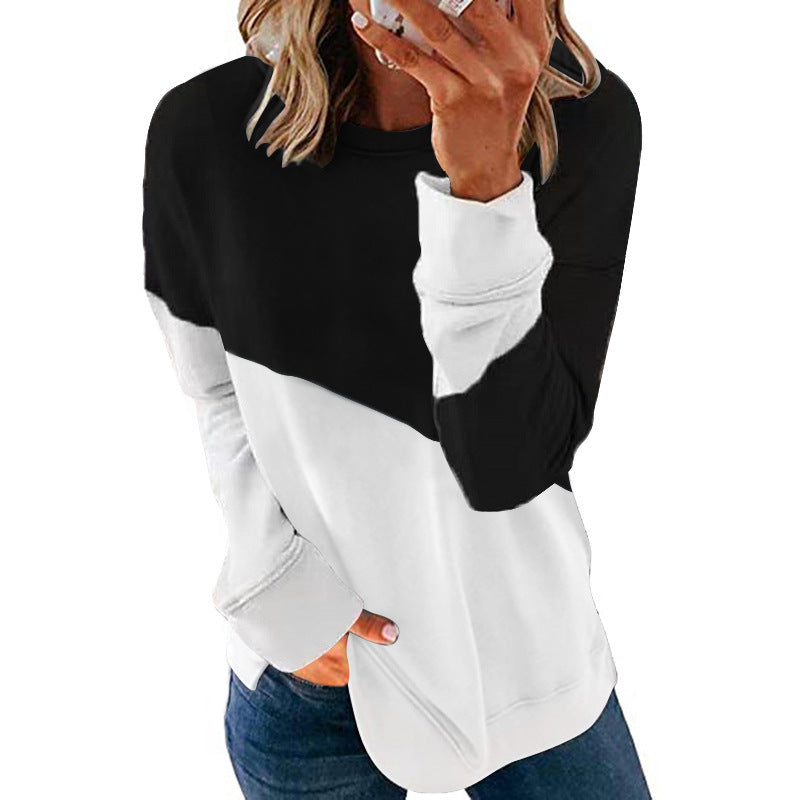 Women's Round Neck Loose Casual T-Shirt