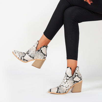 Women's Martin Boots Pointed Toe Boots