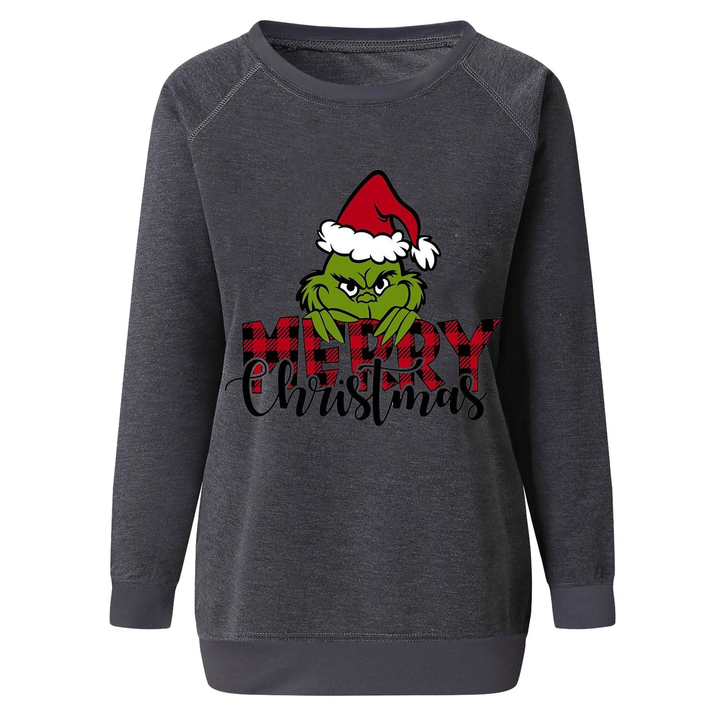Women's Casual Grinch Christmas Sweatshirts