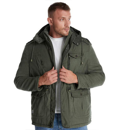 Men's Sherpa Lined Jacket All Weather Coats